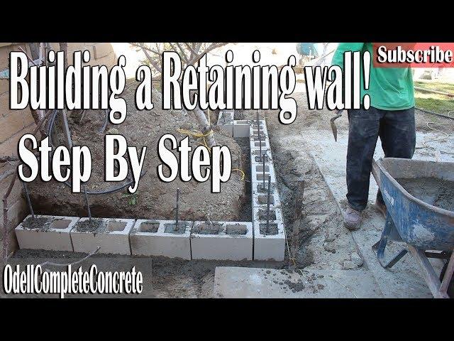 How to Build a Retaining wall Easy Guide DIY