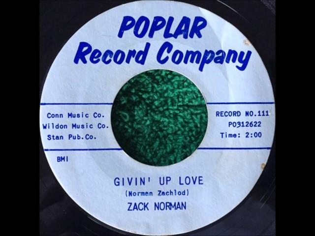 ZACK NORMAN & GROUP - HEY DOLL - POPLAR 111 - 1962