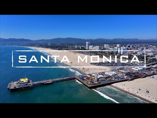 Santa Monica, California Couple Month Before The Wildfires 2025 | 4K Drone Video