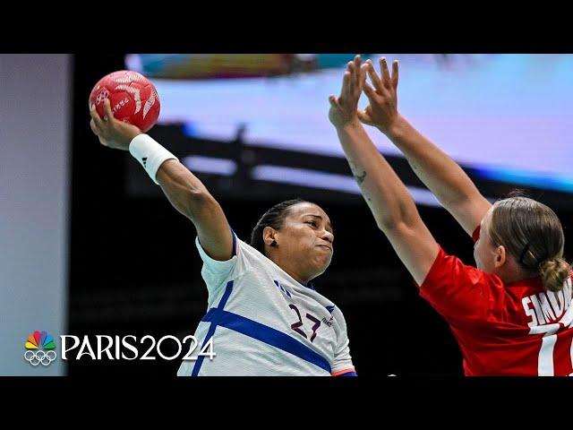 France outlasts Hungary in tight Olympic handball opener | Paris Olympics | NBC Sports