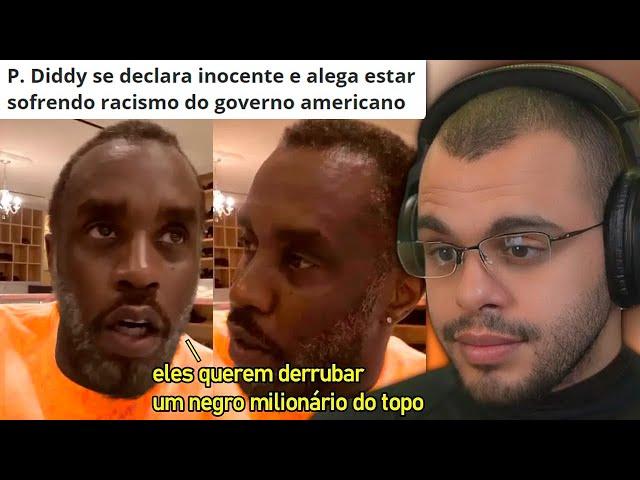 P. DIDDY AFIRMA QUE É INOCENTE E ESTÁ SOFRENDO RACISMO DO GOVERNO AMERICANO