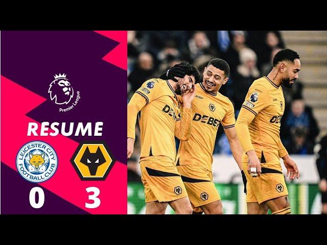 Leicester vs Wolves 0-3 | Premier League 24/25 | Match Highlights