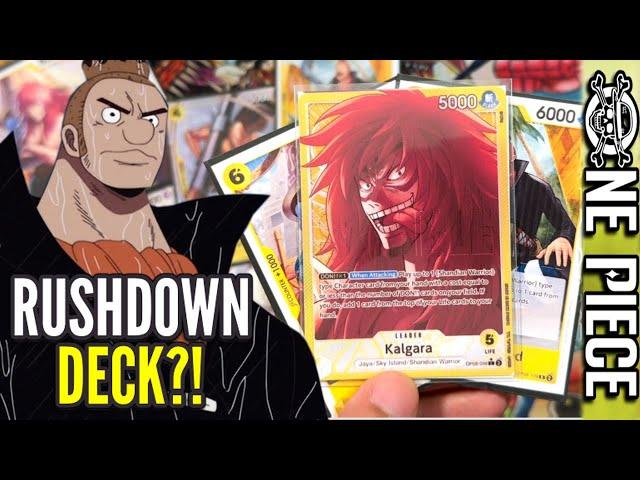 OP08 Kalgara Deck Profile: Aggressive Rushdown! (OP09 Version) | One Piece Deck Profile