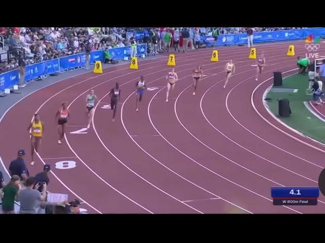 Women’s 800M Final 2024 US Olympic Trials