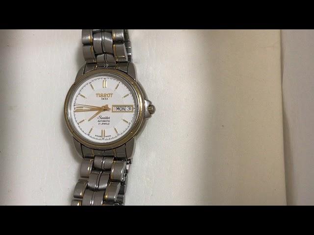 Мужские швейцарские часы Tissot Seastar 21 jewels automatic