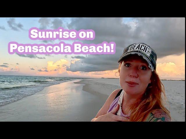 Sunrise on Pensacola Beach!