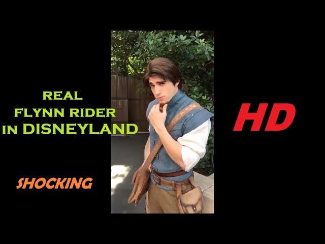 Real Flynn Rider in Disneyland