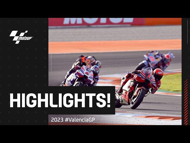 MotoGP™ Race Highlights  | 2023 #ValenciaGP