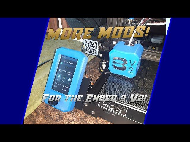 2 new mods for the Ender 3 v2! 3v2 cover release!