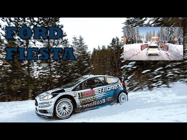 Ford Fiesta on SNOW - Dirt 4 Gameplay