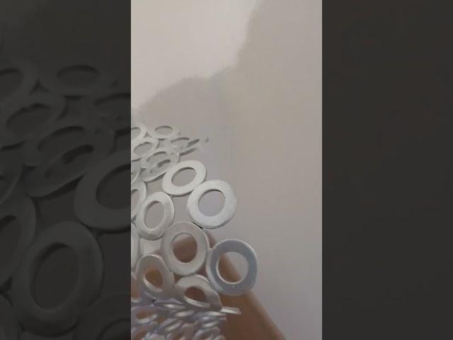 Скульптура из шайб