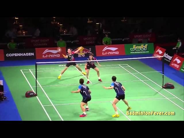 Badminton Highlights - 2014 World Championships - MD Finals