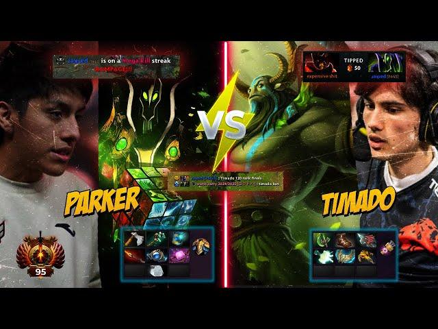 ¡MONSTRUOSO RAMPAGE DE PARKER VS TIMADO! ¡LO PRESIONAN DURANTE TODA LA PARTIDA!