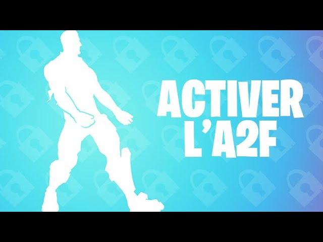 [TUTO] COMMENT ACTIVER LA2F SUR FORTNITE SAISON 3