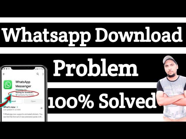 How to Fix Whatsapp Download Problem @anamlogic4557