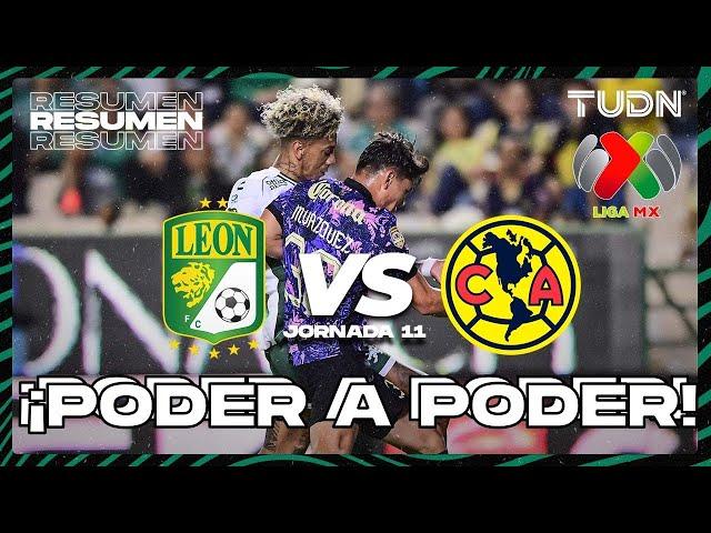 HIGHLIGHTS | León vs América | Liga Mx -AP2024 - J11 | TUDN