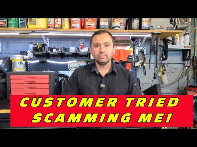 SHOP TALK: WHEN A CUSTOMER DECIDES TO CHANGE THE PRICE  OF REPAIRS AFTER THE REPAIRS ARE DONE!