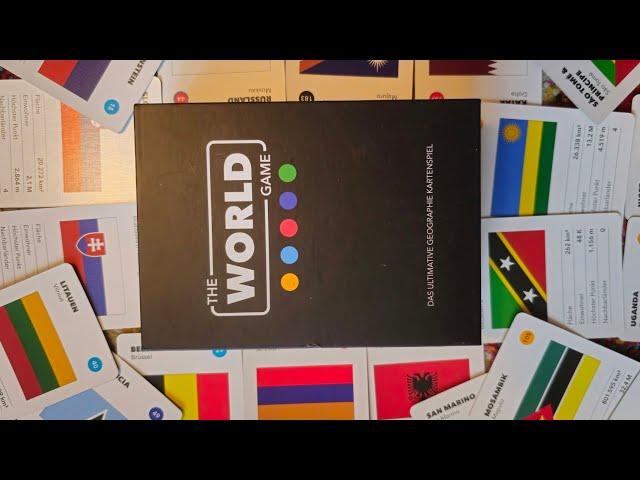 How To Play "The World Game - Ultimate Geography card game"