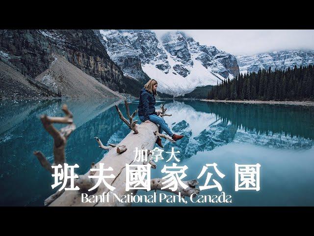 加拿大洛磯山脈自駕旅行，開車撞見棕熊跟麋鹿！｜班夫國家公園Banff、路易斯湖Lake Louise、夢蓮湖Lake Moraine、Jasper國家公園、精靈島Spirit Island