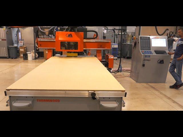 #Thermwood #3Axis Flycut Routine