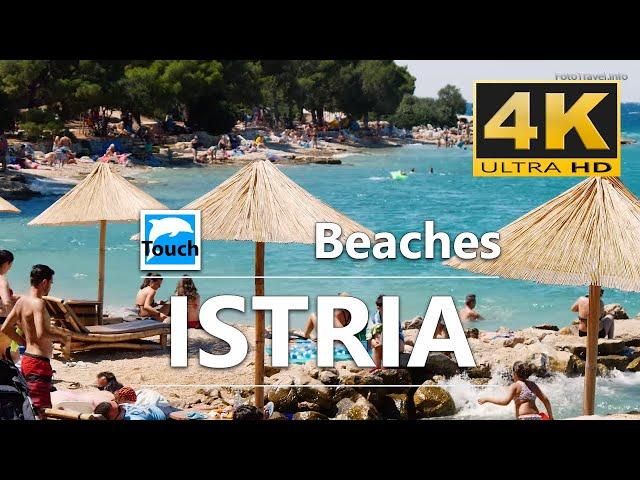 Top Beaches in Istria, Croatia ► Travel Video, 4K ► Travel in Croatia #TouchCroatia