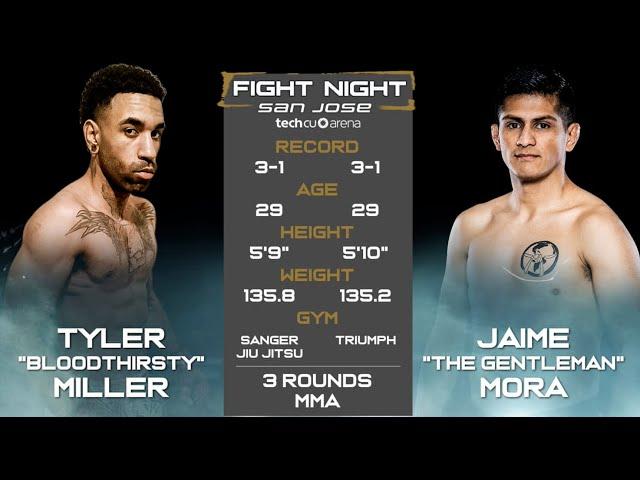 FNSJ3: Tyler Miller vs Jaime Mora FULL FIGHT