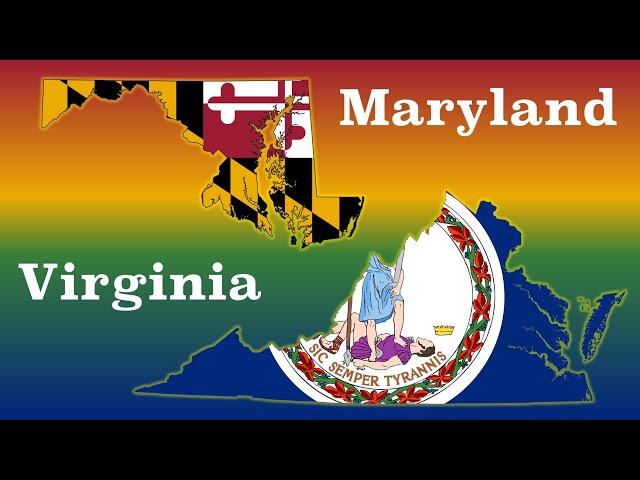 Maryland and Virginia Compared