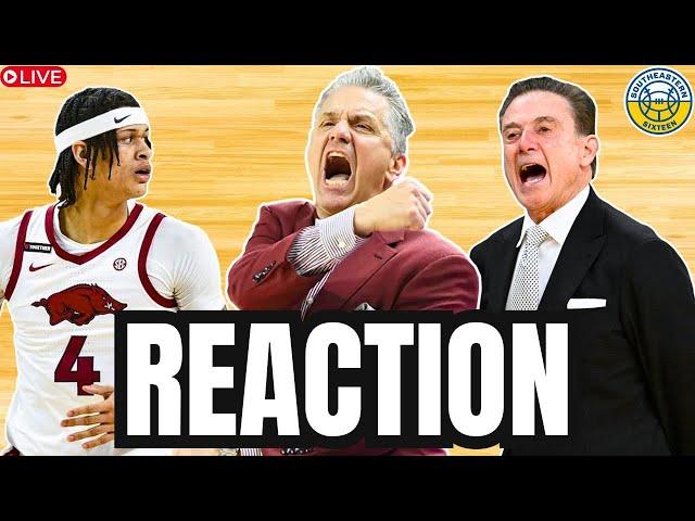 SEC Basketball Reaction: Arkansas UPSETS St. John's To Advance To Sweet 16