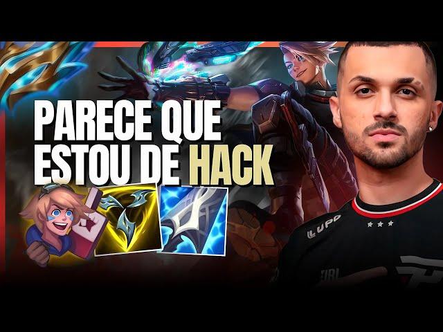 EU TENHO O MELHOR EZREAL DA PAIN! | Dynquedo