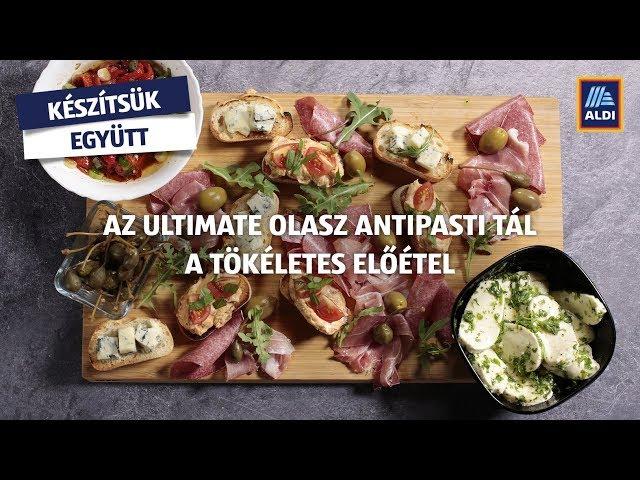 Az ultimate olasz antipasti tál a tökéletes előétel