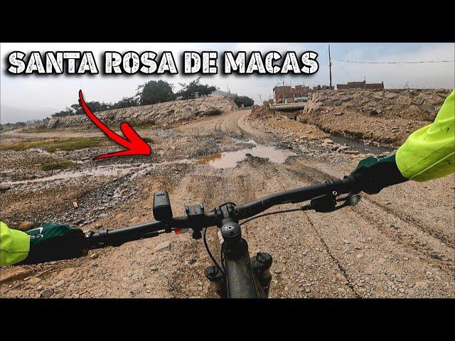 SANTA ROSA DE MACAS ‍️️ | Una ruta para iniciar el invierno con la Rockhopper | Edison MTBike