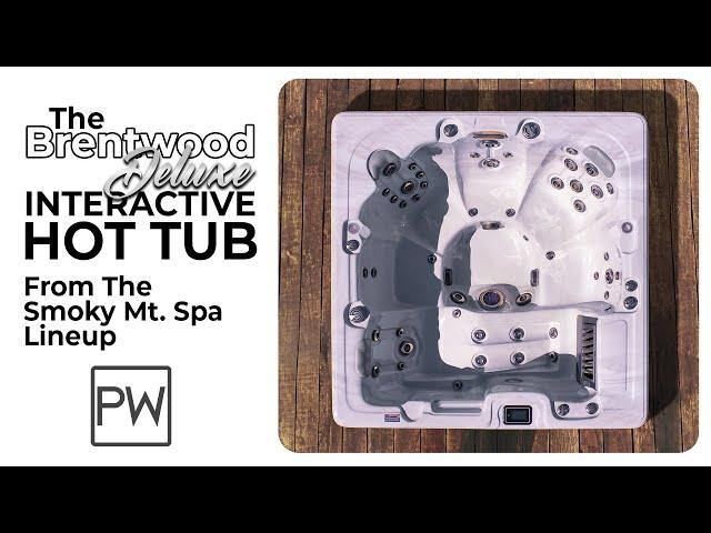 Introducing the Brentwood Deluxe Interactive Hot Tub | Pool Warehouse