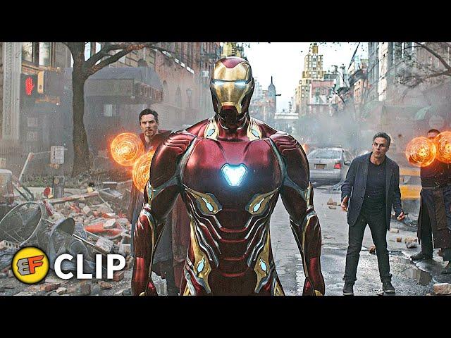 Avengers vs Ebony Maw & Cull Obsidian | Avengers Infinity War (2018) IMAX Movie Clip HD 4K