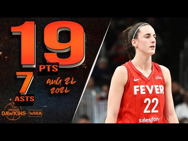 Caitlin Clark Drops 19 Pts x 7 Asts vs Dream | August 26, 2024