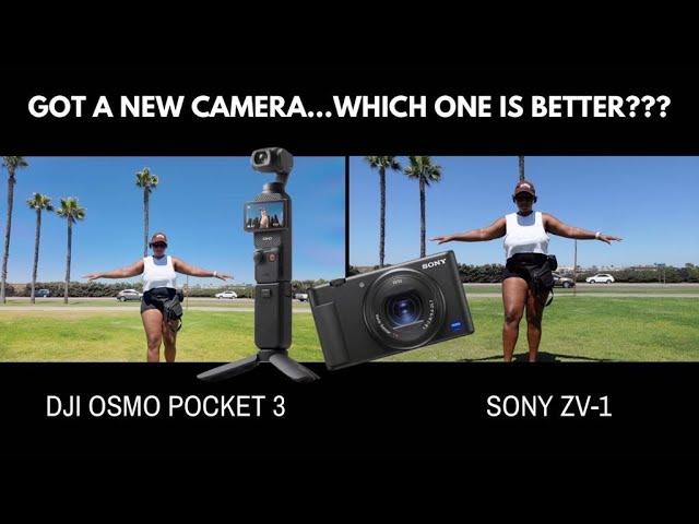 Testing DJI Osmo Pocket 3 vs. Sony ZV-1| Shot Quality, Active Track, Color Comparison & More!