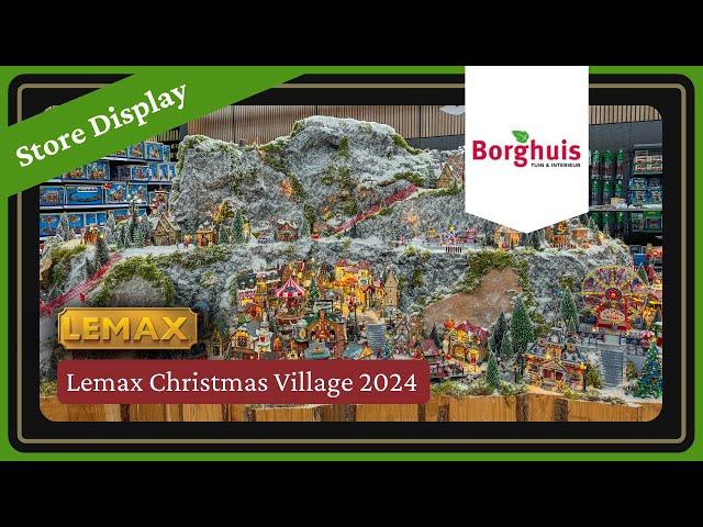 Lemax Christmas Villages 2024 | Display Ideas | Borghuis