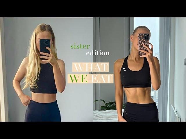 what we eat in a day: sister edition | veganuary 2022 | happy healthy habits | Sophie Adkins | uk