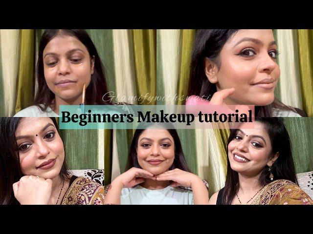 Glowy makeup look for Rakshabandhan | beginners makeup tutorial | easy festive makeup | dewy makeup|