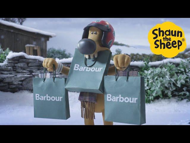  Shaun the Sheep x Barbour  Christmas Advert 2024