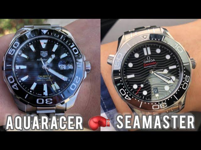 Omega Seamaster Professional Vs. Tag Heuer Aquaracer - Luxury Diver Comparison