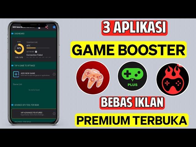 3 Aplikasi Game Booster Atasi Lag Fix Gfx di Android Terbaik 2024