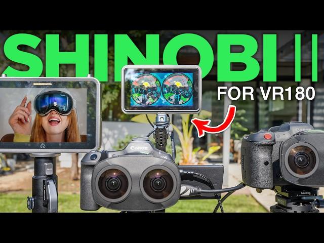 BEST Lightweight Monitor? Atomos Shinobi II Review (Latest Firmware) for Canon R5 II & R5C