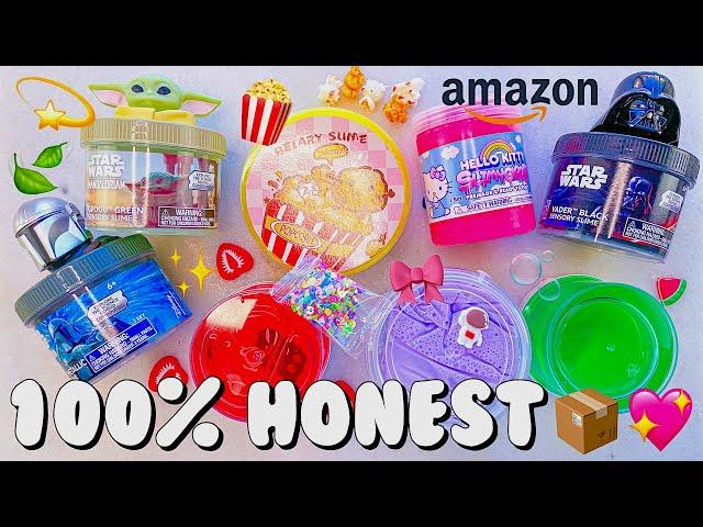 Amazon Slime Review  Star Wars, Hello Kitty, & $3 slimes  100% Honest