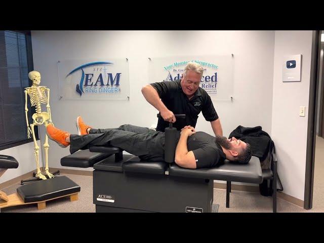 YouTube Superstar Dr Beau Hightower Comes To Get A Ring Dinger® Tune Up Adjustment By Houston Chiro