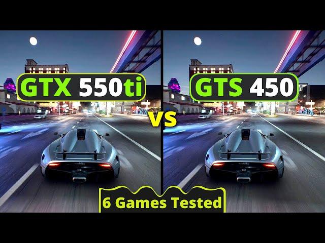 GTS 450 vs GTX 550ti | Both are quite similar