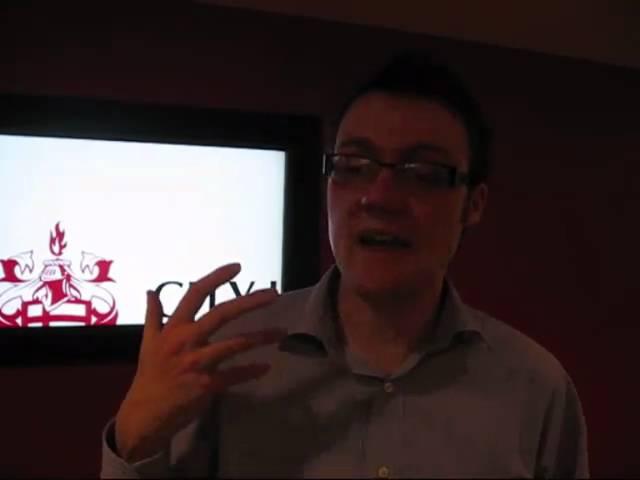 Paul Bradshaw talks about Video Journalism