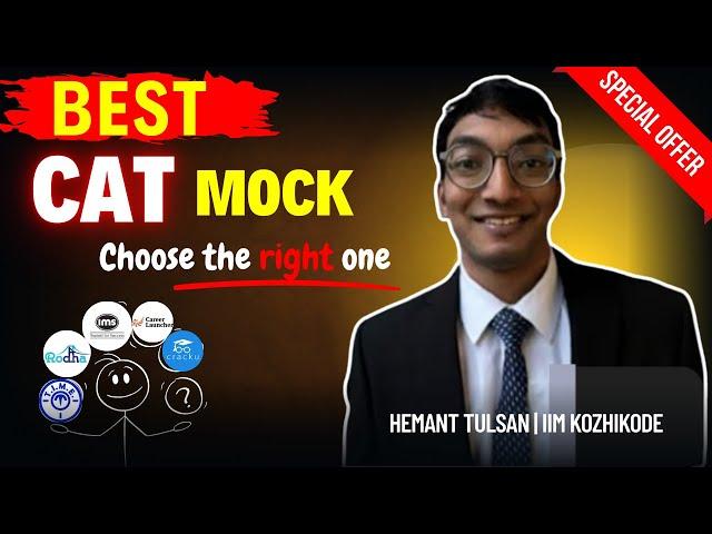 Top 3 CAT Mock Tests Compared ! CL, IMS, TIME | Top Mock series for CAT 2025
