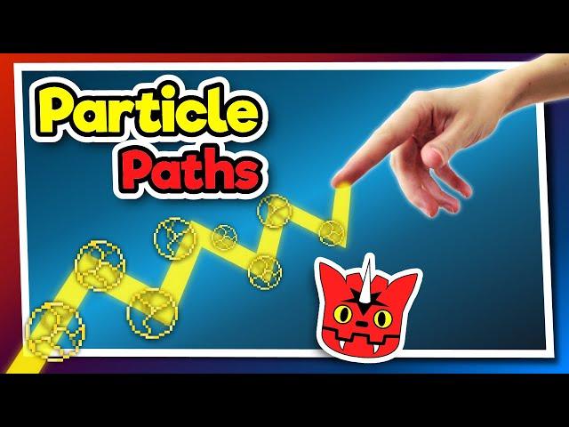 Move Particles Along Paths With 6 Lines of Code - Godot Tutorial | PlayWithFurcifer