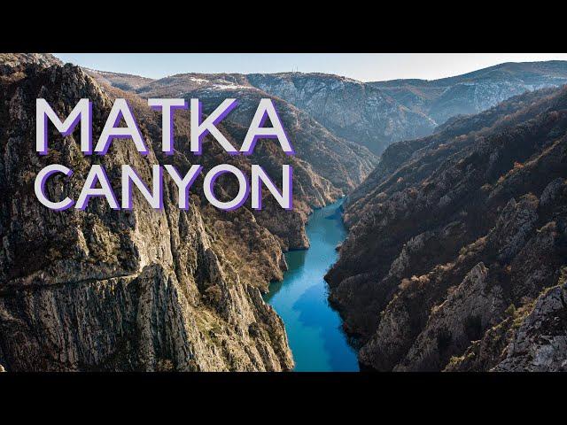 Visiting MATKA CANYON And VRELO CAVE (North Macedonia)