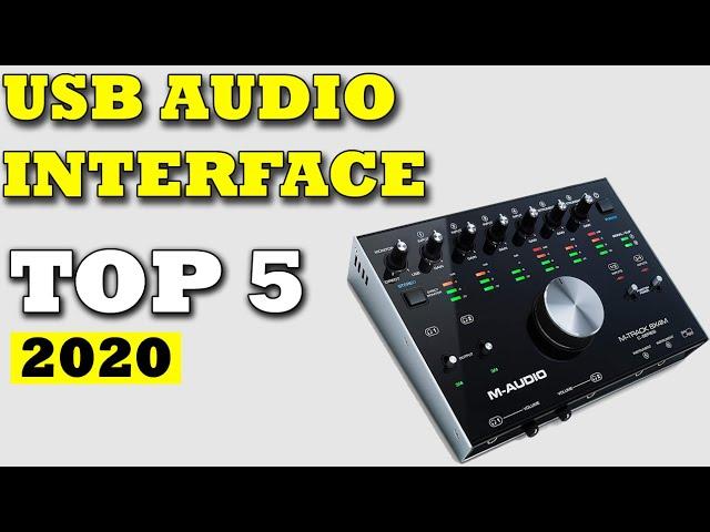 Top 5: Best USB Audio Interface 2020